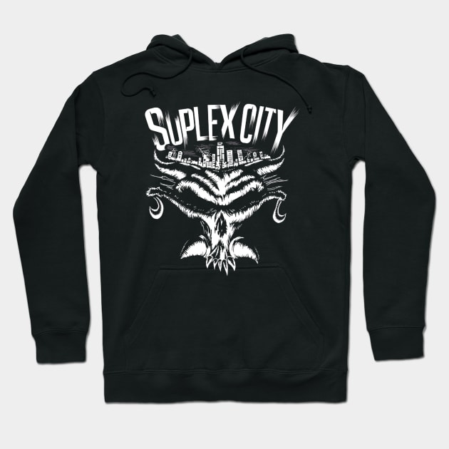 Brock Lesnar Suplex City Skyline Hoodie by Holman